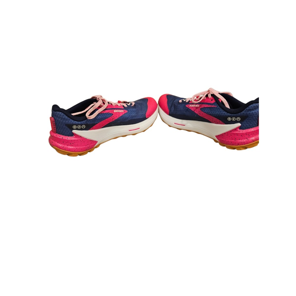 Brooks Catamount 2 Women's Trail Running Shoes Size 8.5 Blue Pink - Picture 7 of 7
